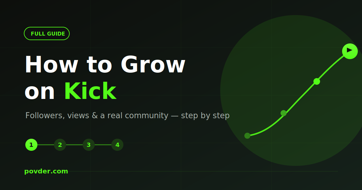 How to Grow on Kick