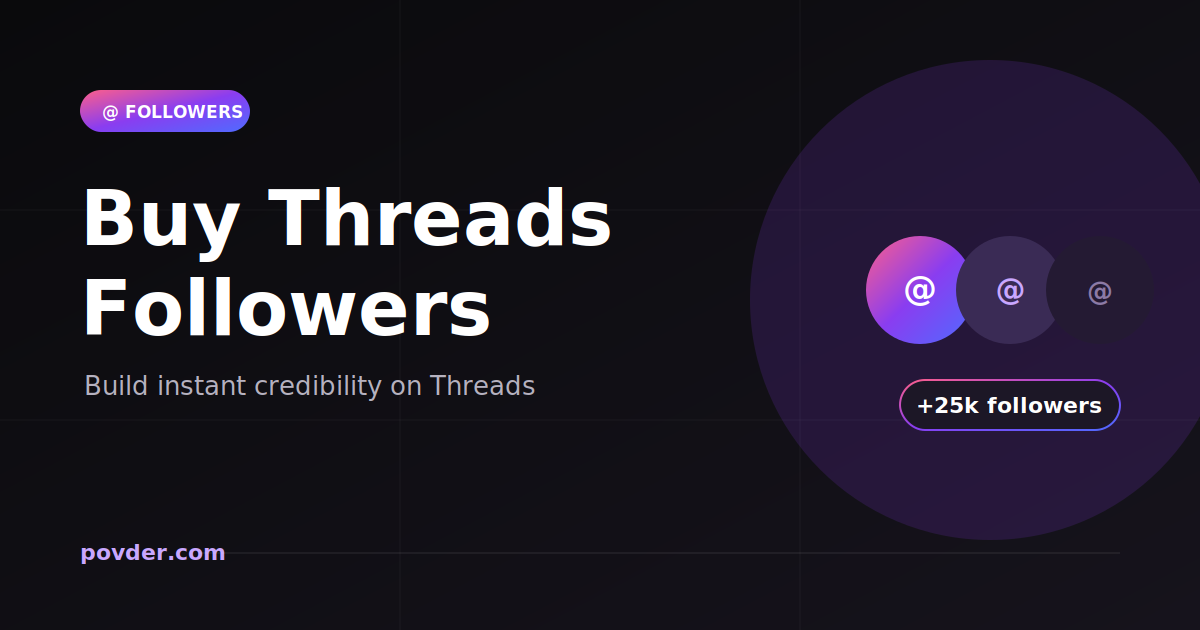 Buy Threads Followers