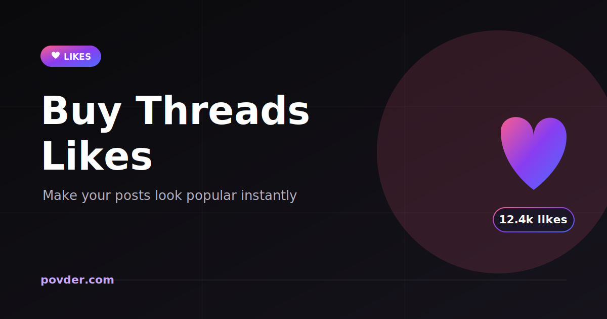 Buy Threads Likes