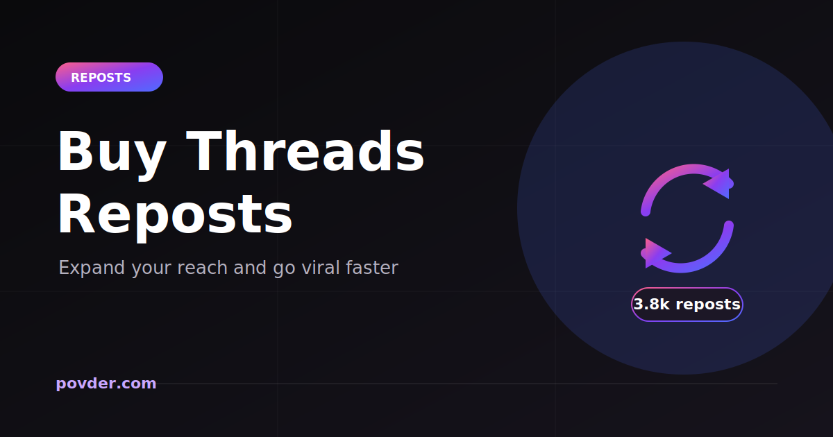 Buy Threads Reposts
